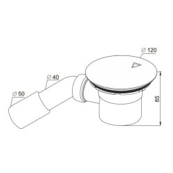 Odpływ brodzikowy Slim Design FI 90 - Komfortowa elegancja do Twojej łazienki