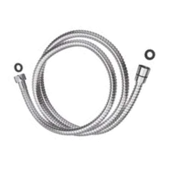 Chromowany Wąż Natryskowy AW-11-150 - Styl i Funkcjonalność dla Twojej Łazienki