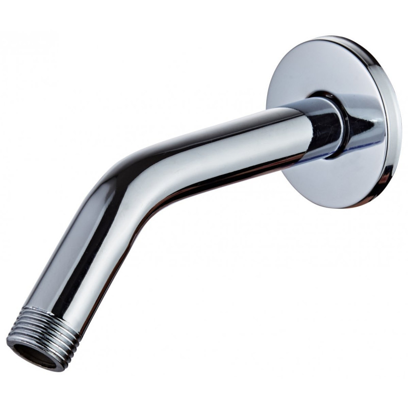 Rondo Chrom - Ścienna Wylewka Premium z Mosiądzu 1/2” | Gwarancja 2 lata