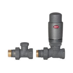 Nowoczesny Zestaw Termostatyczny Grafitowy - Komfort i Styl w Twoim Domu