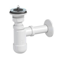 Syfon Umywalkowy PRELOC z Korkiem Gumowym - Praktyczne Rozwiązanie od PREVEX