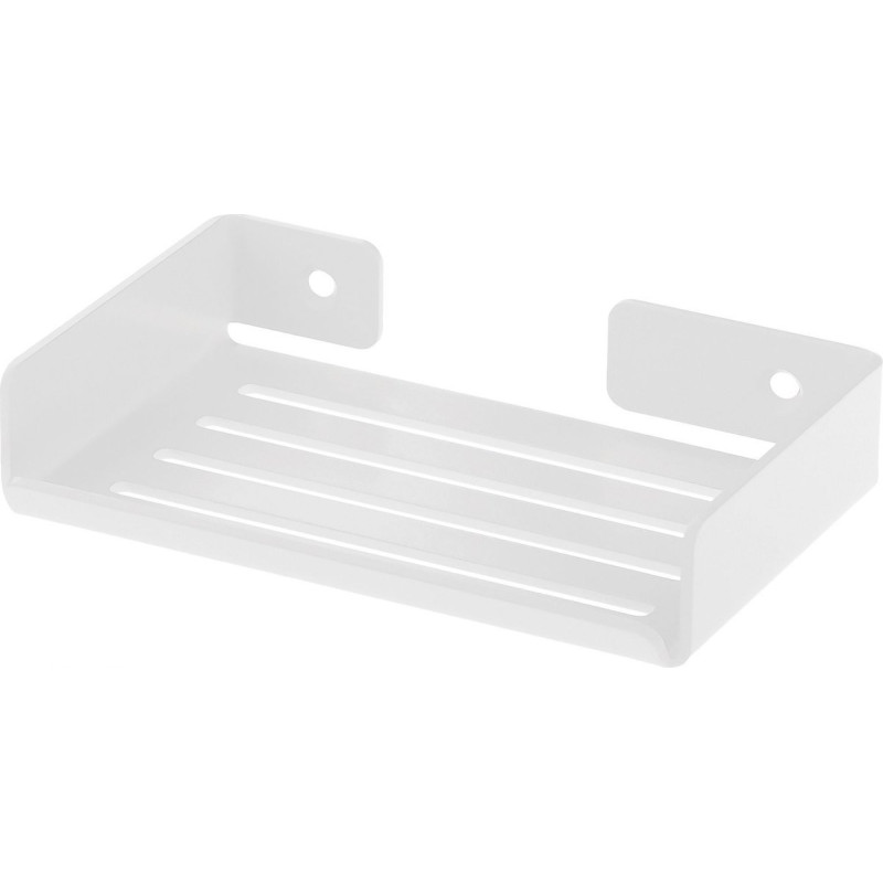 Dekoracyjna mydelniczka ścienna Bianco Mokko biały design ADM_A411