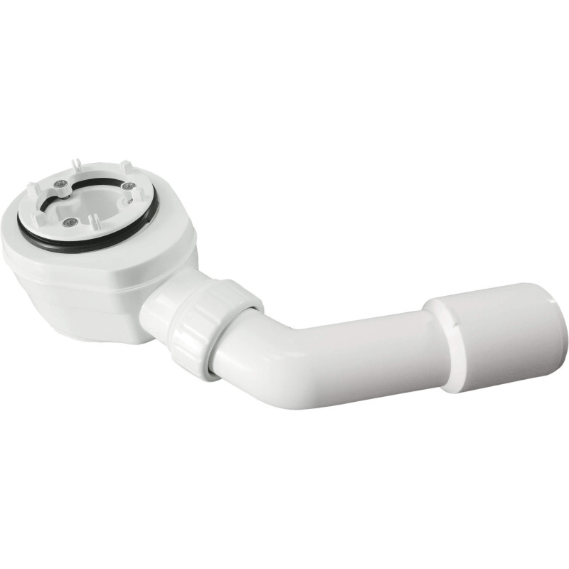 UltraCzysty Syfon Odpływowy z Białym Wykończeniem - Szybkie Czyszczenie od Góry, 50 mm