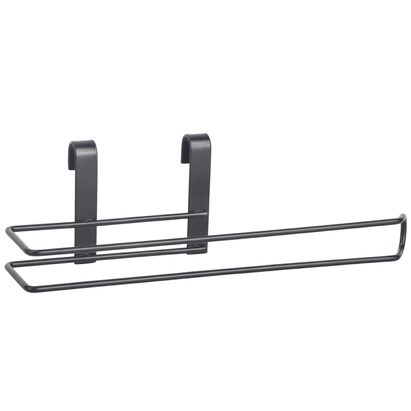 Praktyczny Uchwyt na Ręcznik Papierowy – Elegancja Stali w Czarnym Wykończeniu