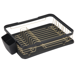 Kuchinox Suszarka do naczyń suszarka do naczyń złota/ czarna
