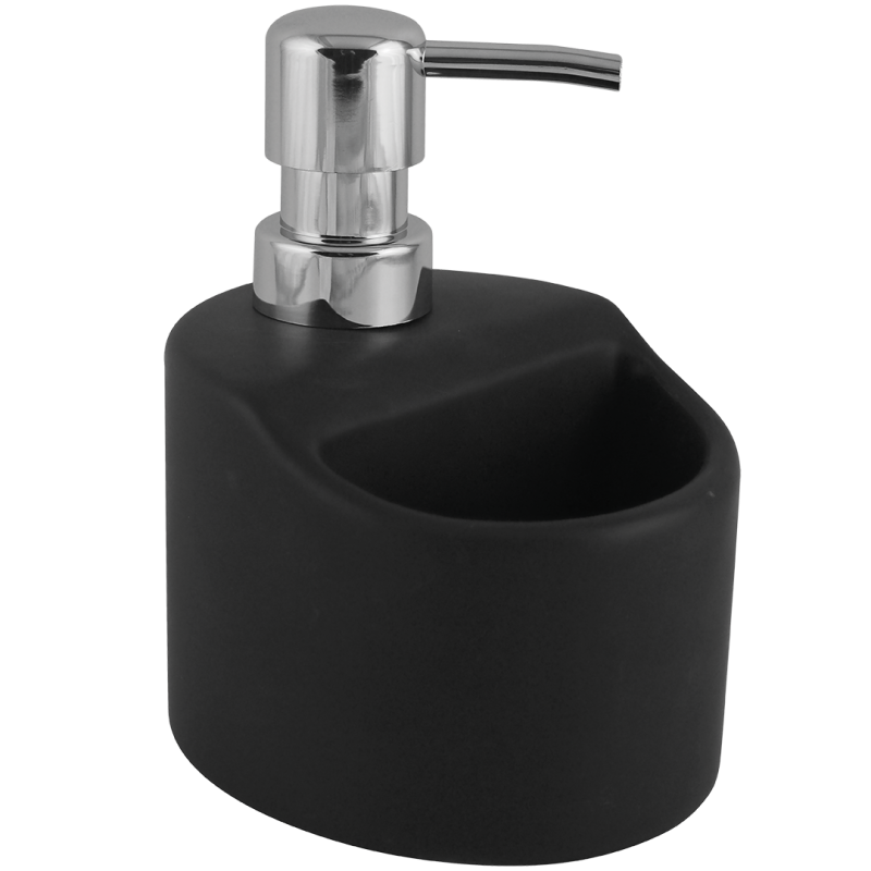 Ekskluzywny Dozownik YOGO: Nowoczesna elegancja z ceramiki i błyszczącego chromu