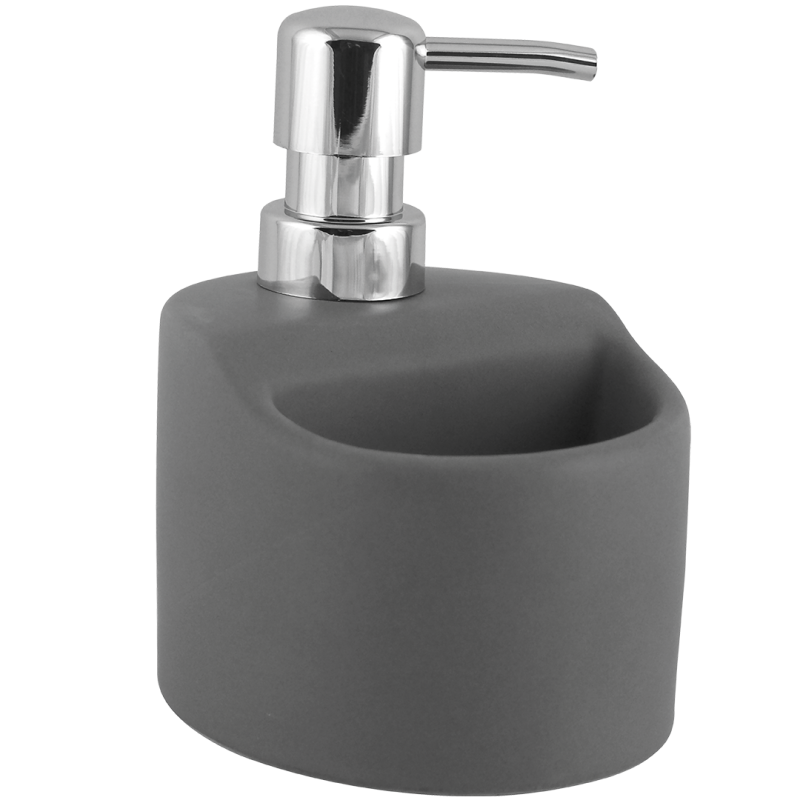 Ceramiczny Dozownik YOGO Premium – Elegancja i Funkcjonalność w Szarym Chromie