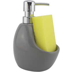 Kuchinox Mini dozownik ceramiczny jasnoszare błyszczące