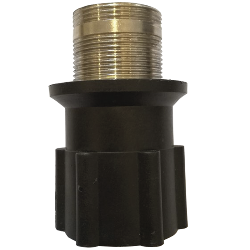 Czarna tuleja montażowa stalowa do baterii kuchennych, wytrzymałość i styl w jednym!