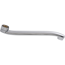 Chromowana Wylewka Mosiężna 25cm - Elegancja i Trwałość w Twojej Łazience