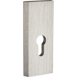 Nowoczesny Szyld Satynowy do Drzwi z Wkładką - Elegancja i Bezpieczeństwo