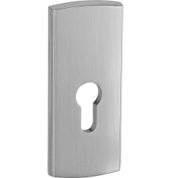 Elegancki szyld podłużny z satynowej stali - solidna ochrona dla Twojego domu