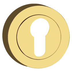 Stylowa Złota Rozeta do Drzwi - Klasyczny Akcent dla Wnętrz!