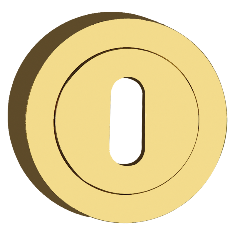 Złota Rozeta Kluczowa LuxDoor - Elegancja dla Twoich Drzwi Wewnętrznych