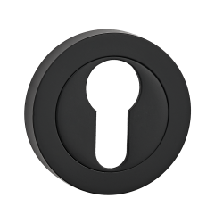 Szyld Okrągły Premium z Czarnym Wykończeniem - Elegancja i Bezpieczeństwo w Jednym!