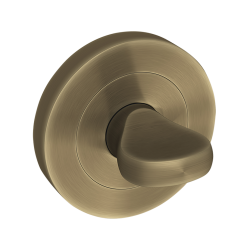 Szykowny Szyld WC do Drzwi Wewnętrznych - Matowa Patyna, Elegancja i Funkcjonalność