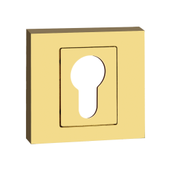 Złota Rozeta Kwadratowa z Wkładką - Doskonałość dla Twojego Wnętrza!