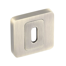 Elegancki Szyld do Drzwi Kwadratowy z Patyną - Kompletny Zestaw Montażowy