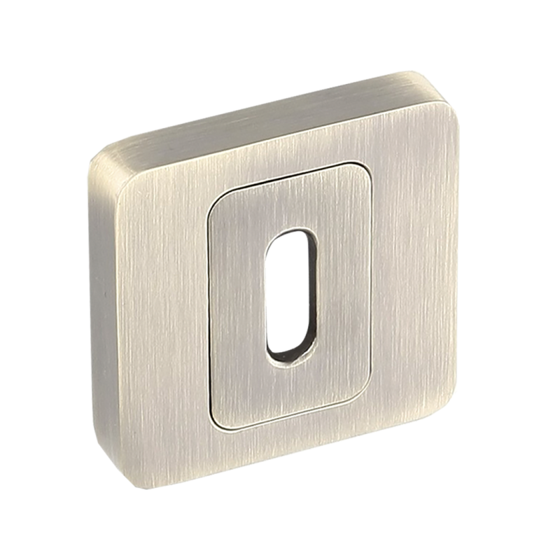 Elegancki Szyld do Drzwi Kwadratowy z Patyną - Kompletny Zestaw Montażowy