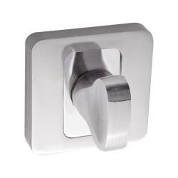 Elegancki Szyld WC Kwadratowy z Chromowanym Wykończeniem – Idealny Akcent do Twojego Wnętrza!