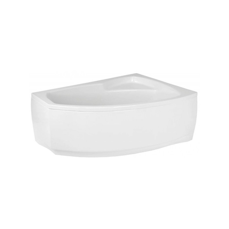 Polimat Frida Wanna 150x100 Akrylowa z białą obudową w zestawie z syfonem i nóżkami Antyżółknienie