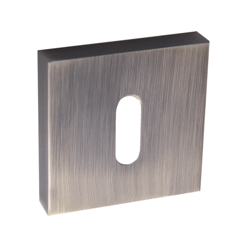 Kwadratowy Szyld Patynowy - Elegancja i Bezpieczeństwo Twoich Drzwi!