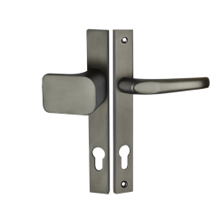 Grafitowa Klamka Bramowa MAGNAT - Elegancja i Solidność dla Twoich Drzwi!