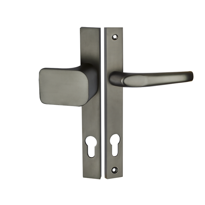 Grafitowa Klamka Bramowa MAGNAT - Elegancja i Solidność dla Twoich Drzwi!