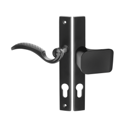 Ekskluzywna Klami-Gałka BARON z Czarnym Wykończeniem - Perfekcyjna do Twoich Drzwi!