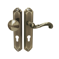 Gałko-klamka RETRO - patynowe wykończenie, styl i elegancja do drzwi wewnętrznych!