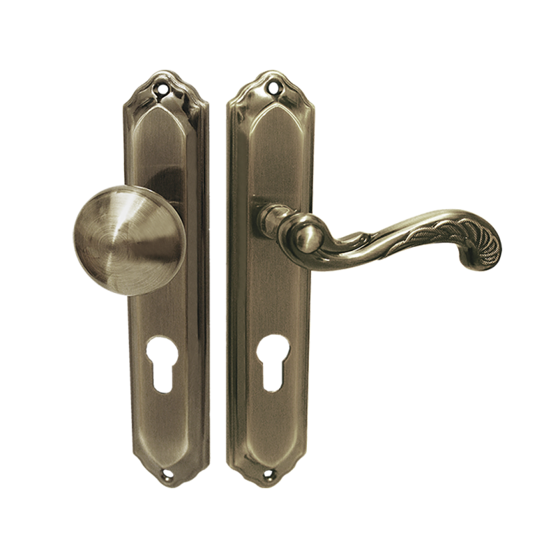 Gałko-klamka RETRO - patynowe wykończenie, styl i elegancja do drzwi wewnętrznych!