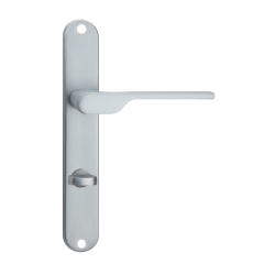 Rita WC Satyna Mat – Klasyczna Klamka dla Twoich Drzwi Wewnętrznych z Aluminium