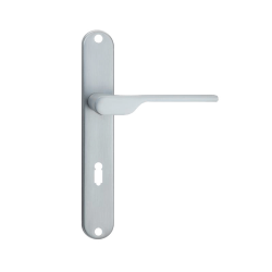 Klamka RITA Satynowa Klasyka na Szyldzie Długim - Elegancja i Komfort dla Twoich Drzwi