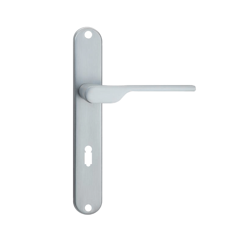 Klamka RITA Satynowa Klasyka na Szyldzie Długim - Elegancja i Komfort dla Twoich Drzwi