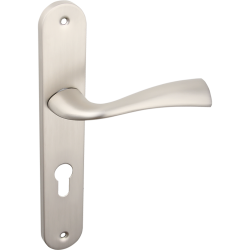 Klamka Malta Satynowa do Drzwi Wewnętrznych - Elegancja i Klasyka w Twoim Domu