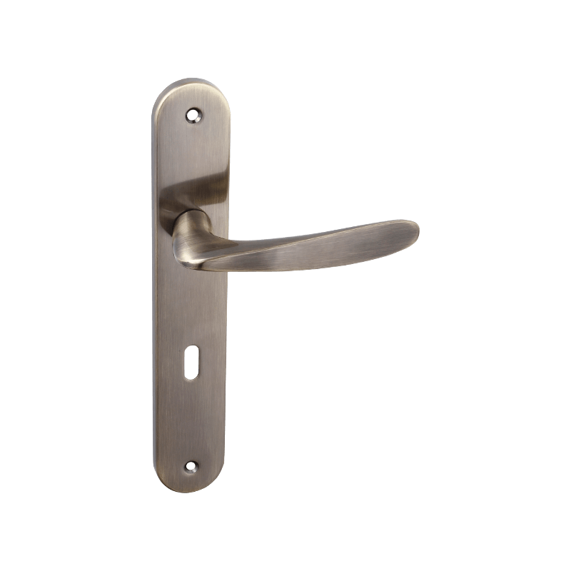 Luksusowa klamka patynowana GOA 90mm - elegancja dla twoich drzwi wewnętrznych