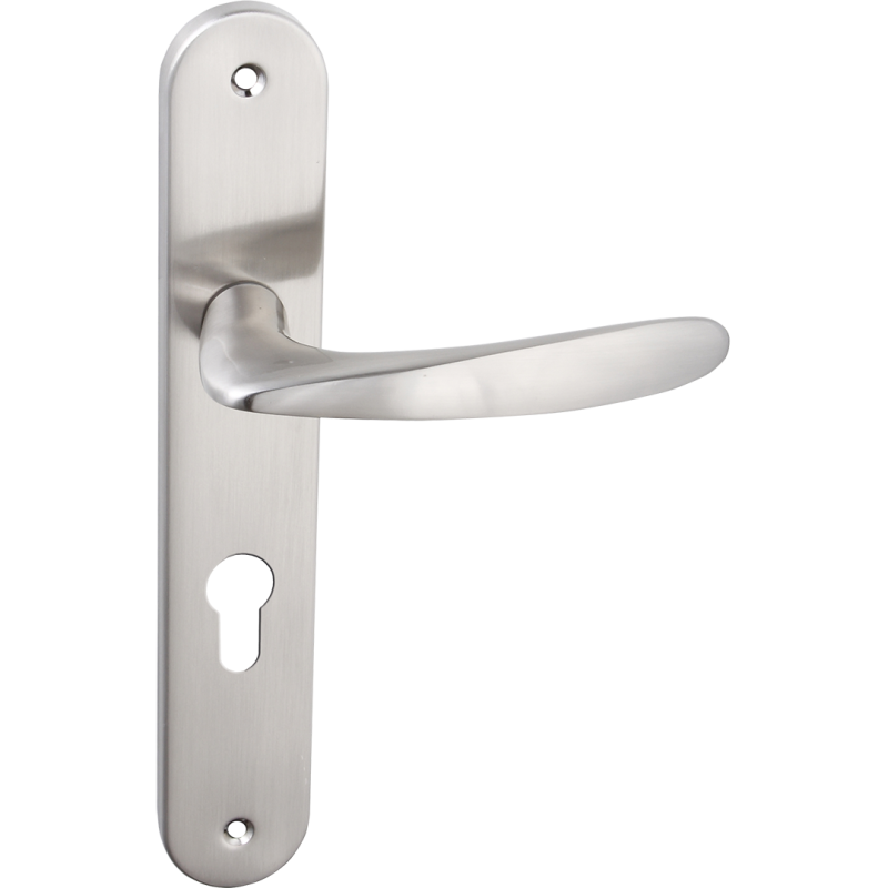 Goa Satyna Classic: Klamka drzwiowa z aluminium i stali dla stylowych wnętrz!