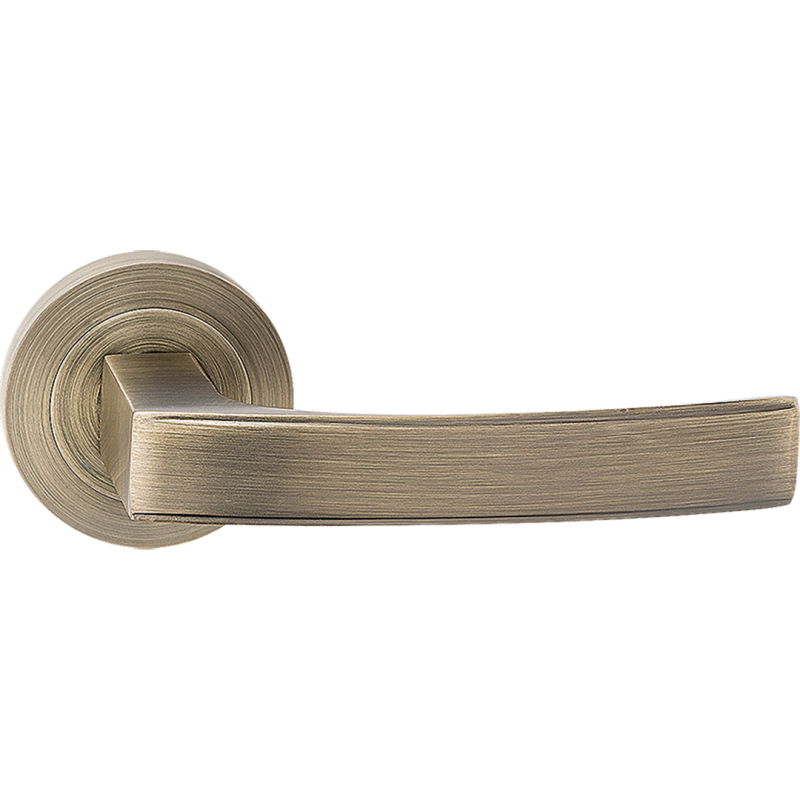 Klasyczna Klamka Aster - Elegancja i Styl w Patynie Matowej