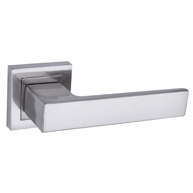 Elegancka klamka Samaria na rozecie - Satynowe wykończenie, Klasyczny design