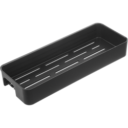 Kuchinox Apo półka łazienkowa ścienna, czarna mat