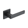 Wyrafinowana Klamka Kvadrato Premium - Czarna Elegancja dla Wnętrz 38-45mm