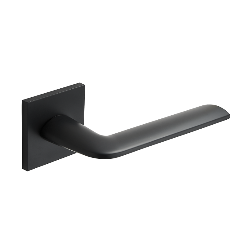 Klamka Maroko II Czarna na Rozecie - Elegancja Premium do Twojego Wnętrza