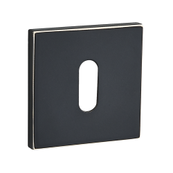 Elegancki Szyld Kwadratowy Czarno-Złoty - Klucz do Stylu Twojego Wnętrza!