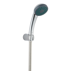 Chromowany Zestaw Natryskowy Attila z Systemem Antykamień - Elegancja i Funkcjonalność