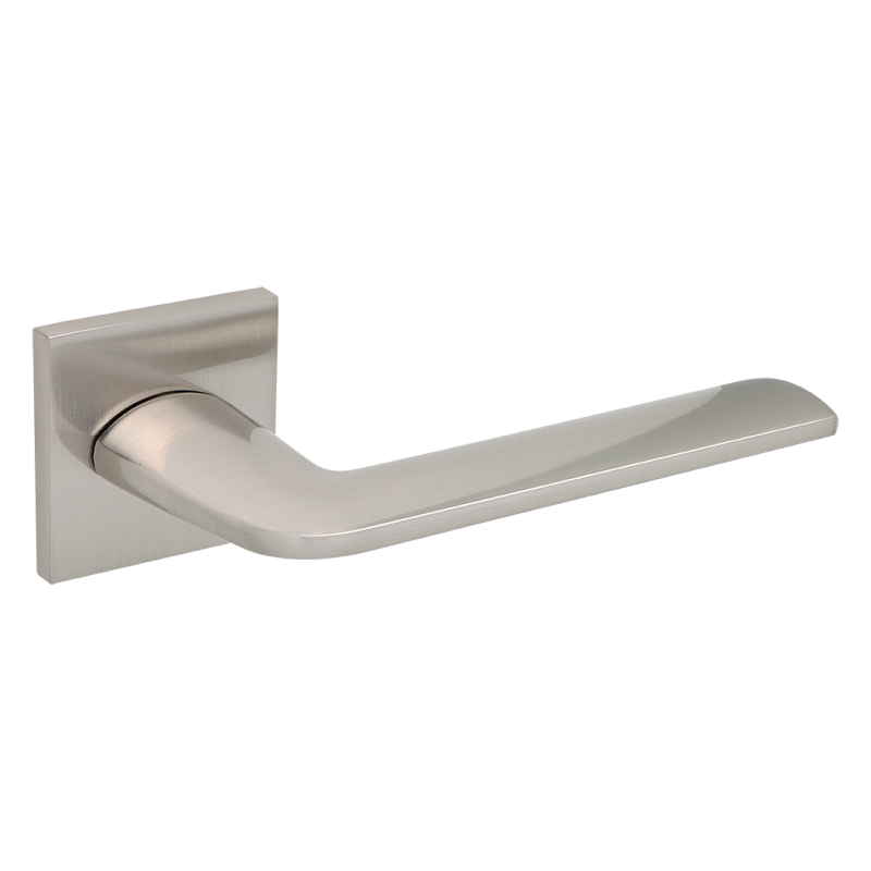 Fiore Satyna Klamka na Rozecie - Klasyczna Elegancja dla Twoich Drzwi Wewnętrznych