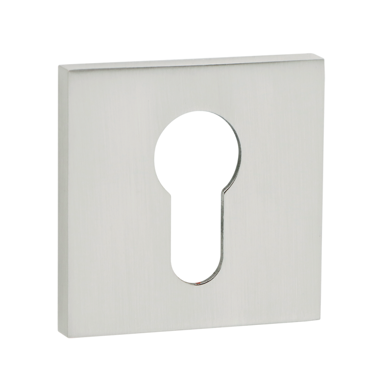 Kwadratowy Szyld Satynowy z Wkładką - Elegancja i Trwałość dla Drzwi Wewnętrznych