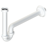 Biały Syfon Rurowy PP - Trwałość i Styl do Twojej Umywalki!