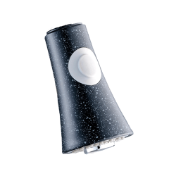 Laveo Daru wylewka do baterii zlewozmywakowej czarny granit