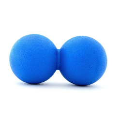 Podwójna Niebieska Piłka do Masażu – Relaks i Regeneracja w Zasięgu Ręki!