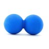 Podwójna Niebieska Piłka do Masażu – Relaks i Regeneracja w Zasięgu Ręki!